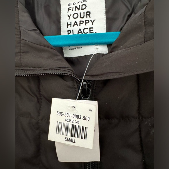 NWT! Hollister Gilly Hicks puffer 1/2 zip! - Picture 3 of 3